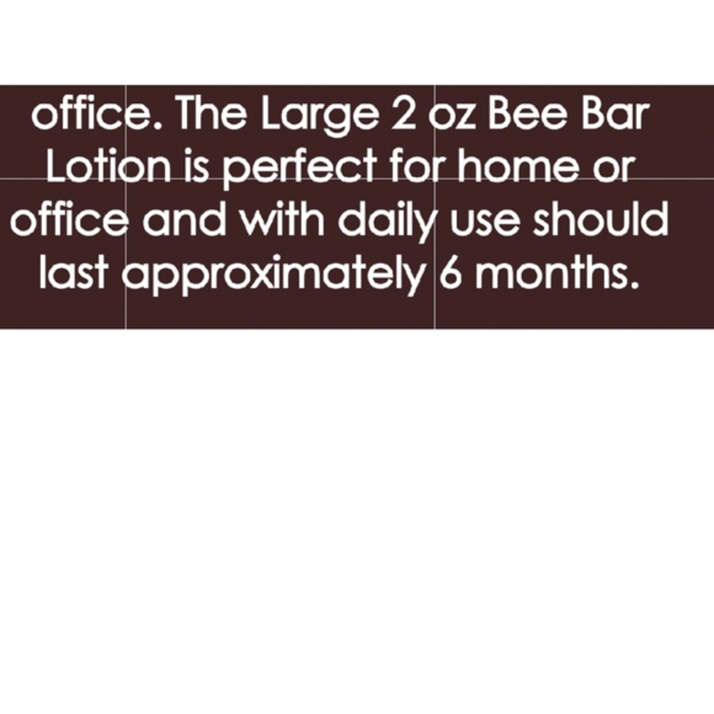 🐝 ALL NATURAL Bee Bar Lotion - Picture 7 of 7